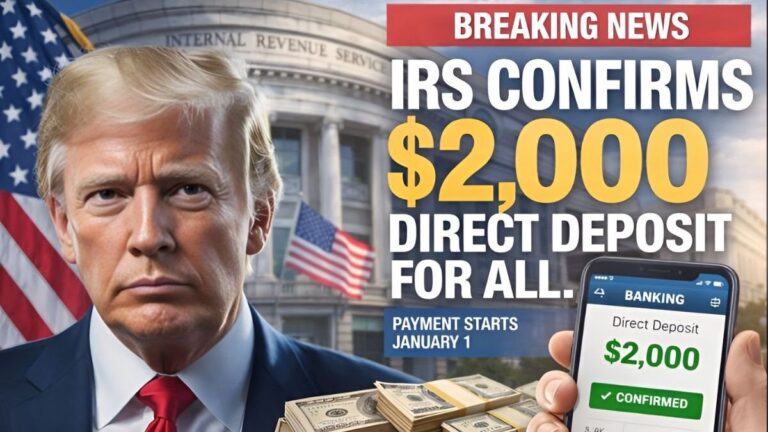 $2000 direct deposit IRS, IRS direct deposit January 2026, IRS payment update 2026, stimulus payment USA, IRS relief payment,